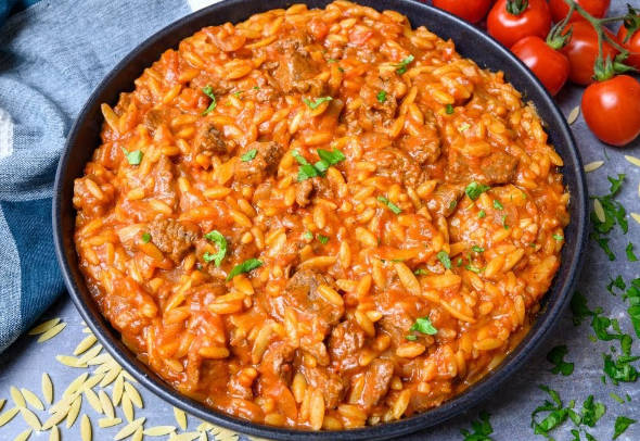 Healthy σπιτικό γιουβέτσι με κριθαράκι ολικής