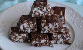 Σοκολατένιες μπουκιές με Ρυζογκοφρέτα