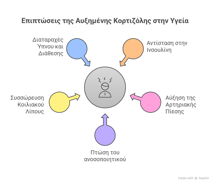 κορτιζόλη και διατροφήη