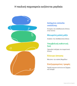 αιτια παιδικής παχυσαρκίας