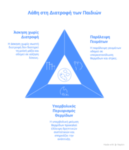 Συχνά λάθη σε δίαιτες για παιδιά