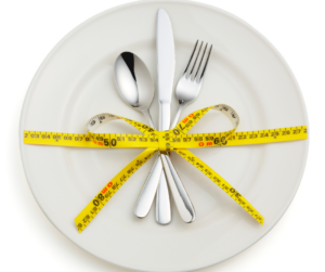 πιάτο με μεζούρα για δίαιτα