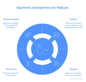ormonikes διακυμανσεις 