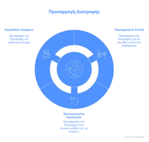 προσαρμογή διατροφής 
