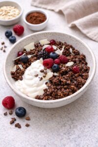 CHOCOLATE SCRAMBLED OATS