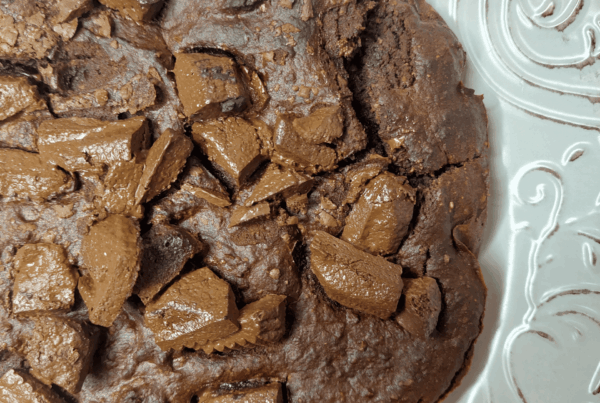 Brownie Γλυκοπατάτας με Κακάο & Βρόμη