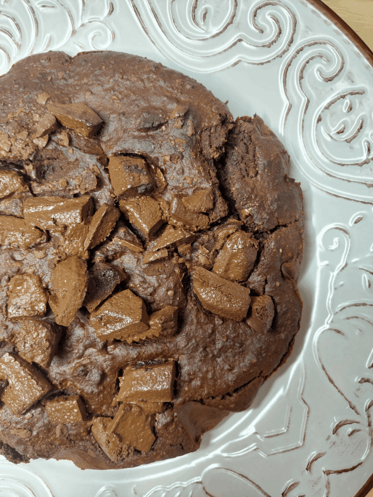 Brownie Γλυκοπατάτας με Κακάο & Βρόμη